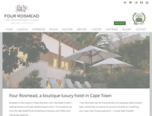 Tablet Screenshot of fourrosmead.com